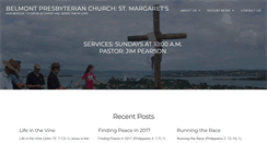 Desktop Screenshot of belmontpres.org.nz